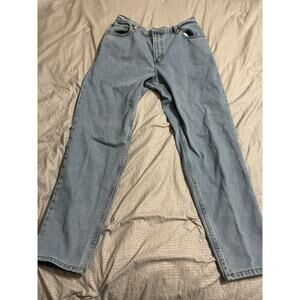 Vintage Levi’s 550 Women’s Size 14 M Light Wash Mexico 10/04 Relaxed Tapered Fit